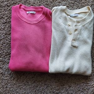 Zara Men 2 Knit T Shirts